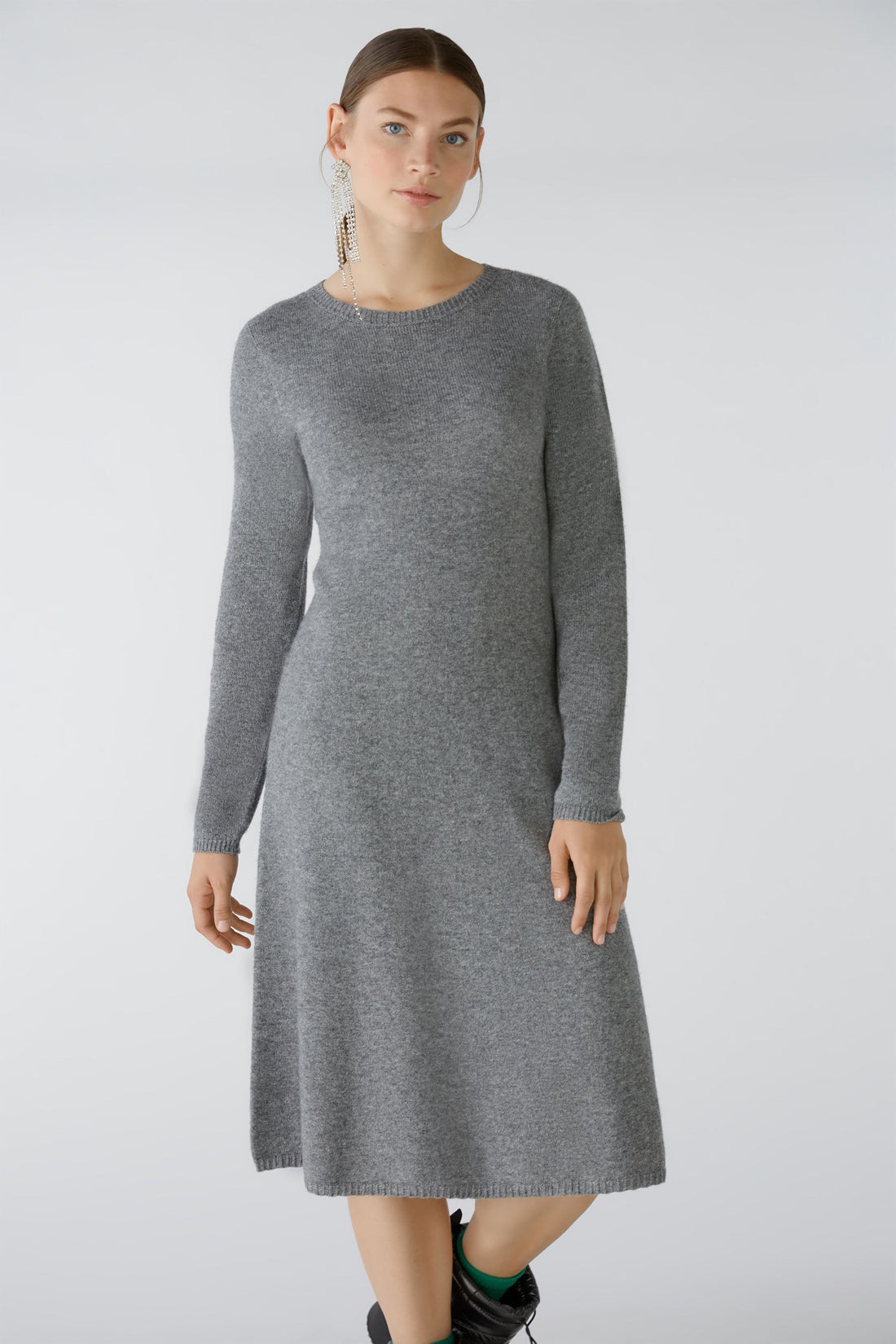 Knitted Dress Wool Blend With Modal_79699_9559_02