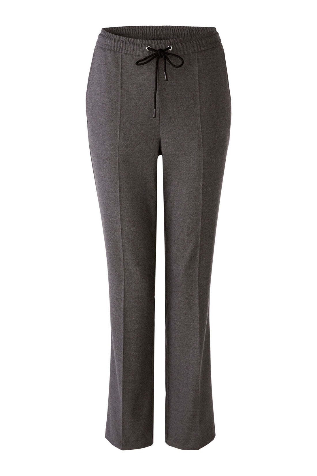 Grey Slip On Trousers With Drawstrings_79761_9783_01