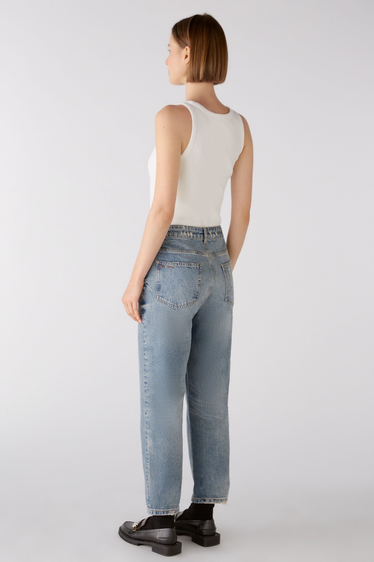 Denim Jeans The High Waist - Straight Leg_79811_5400_03