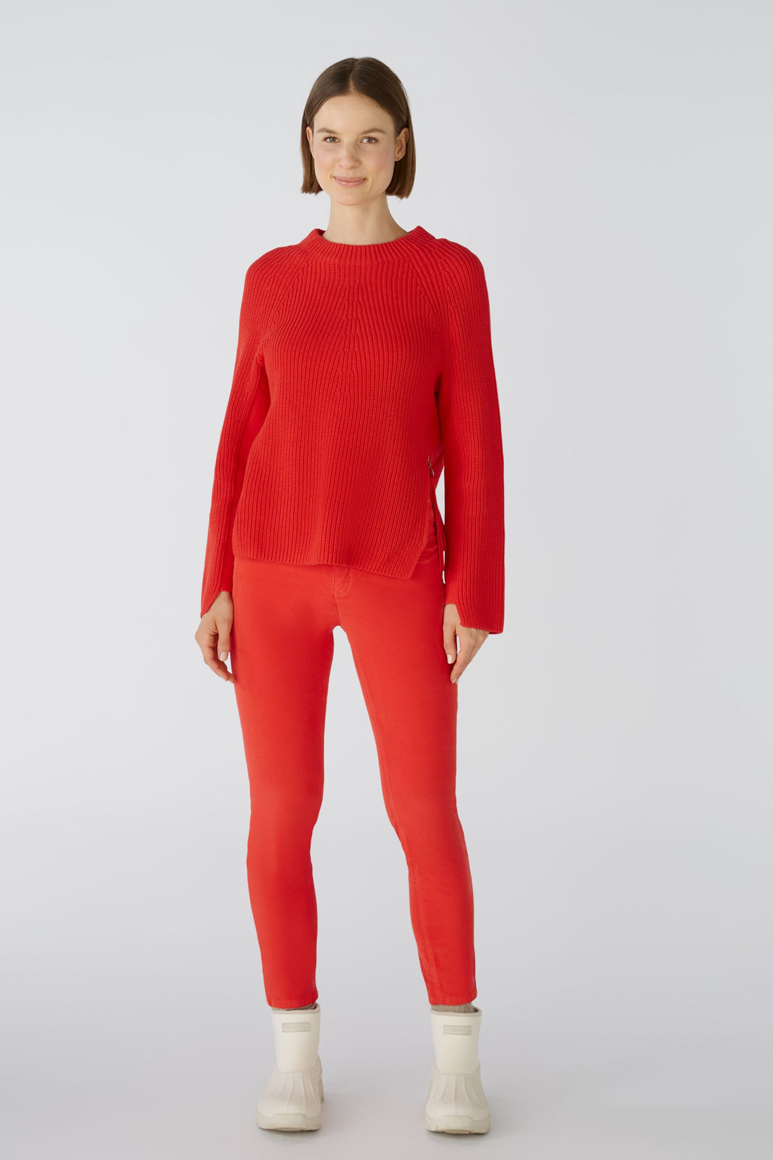 Rubi Jumper With Zip, In Pure Cotton_79916_3654_01