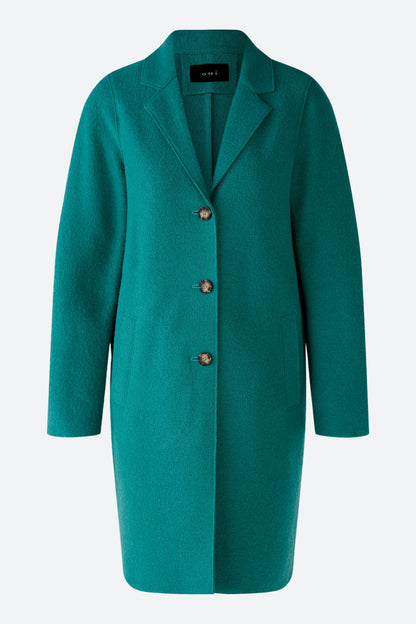 Green Mayson Coat Boiled Wool - Pure New Wool_06