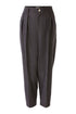 Grey Cropped High Waist Dress Trousers_80061_9783_01