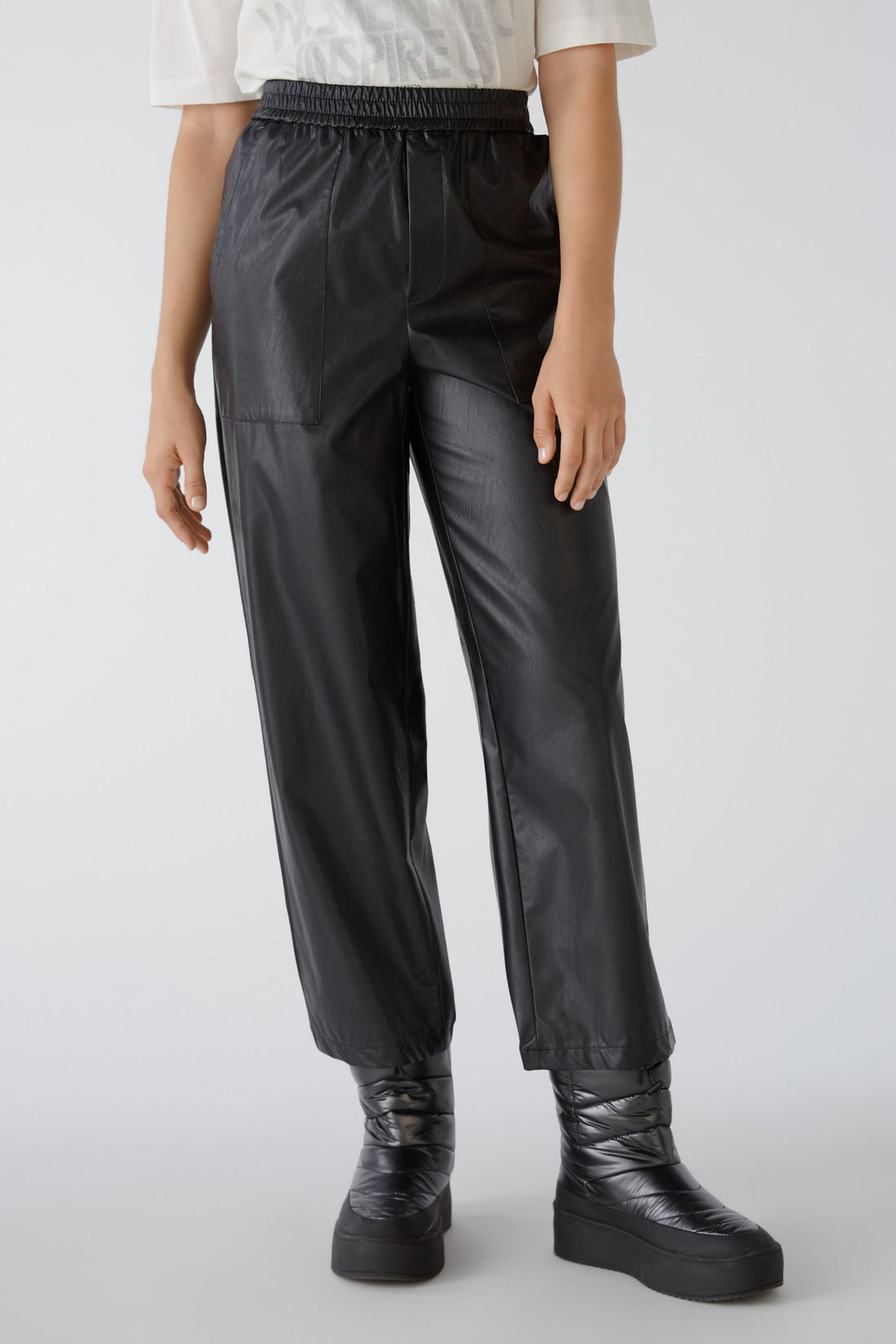 Culotte In Leather - Optics_80153_9990_02