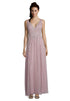 Mauve Dress Long Without Sleeve Vera Mont