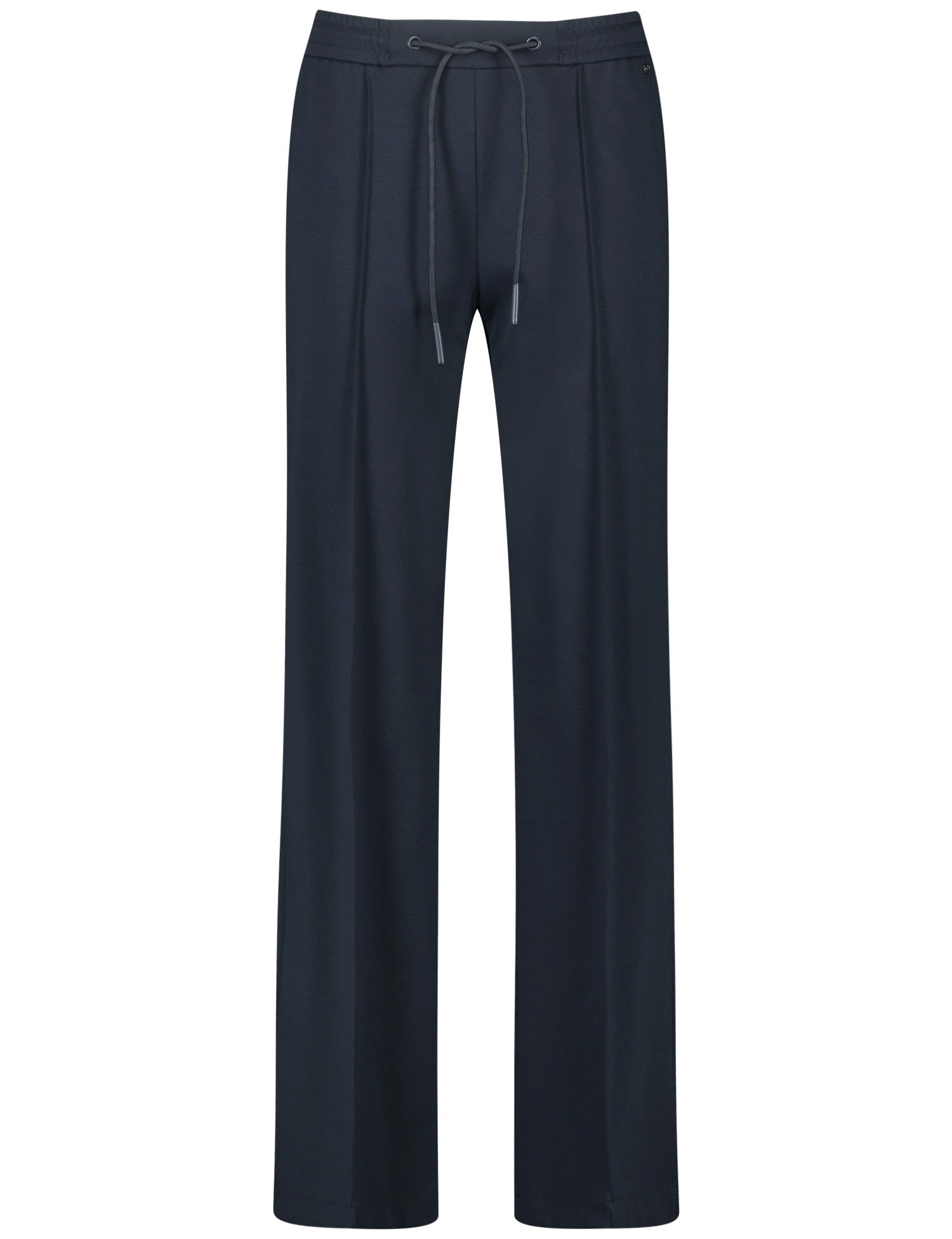 Jersey Trousers With A Wide Leg