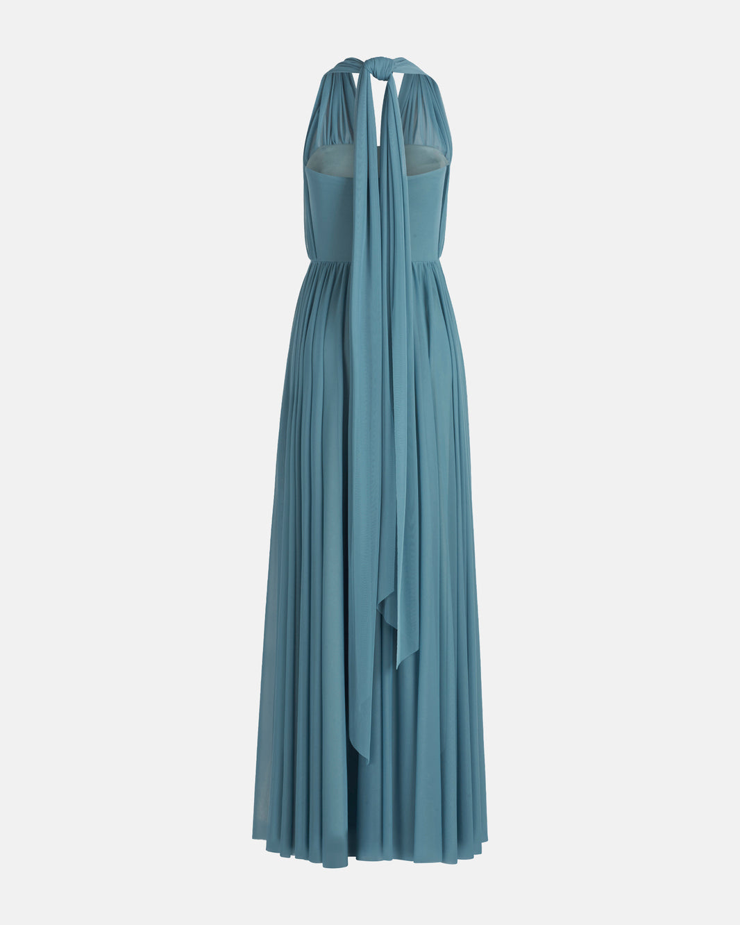 Light Blue Dress Long Without Sleeve Vera Mont