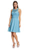 Light Blue Dress Short Without Sleeve Vera Mont