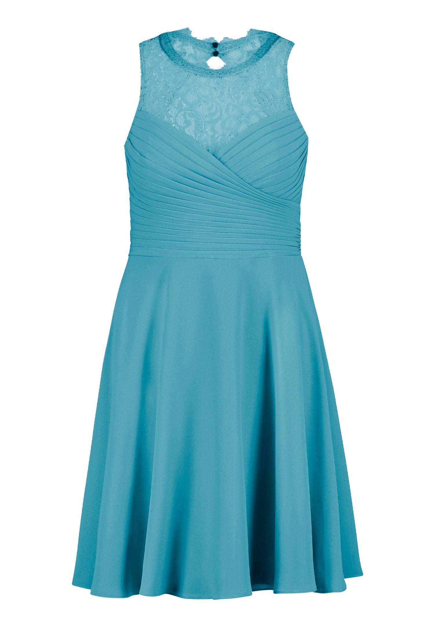 Light Blue Dress Short Without Sleeve Vera Mont