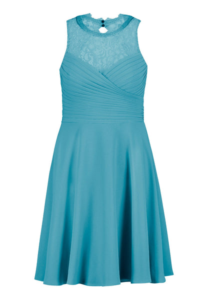 Light Blue Dress Short Without Sleeve Vera Mont