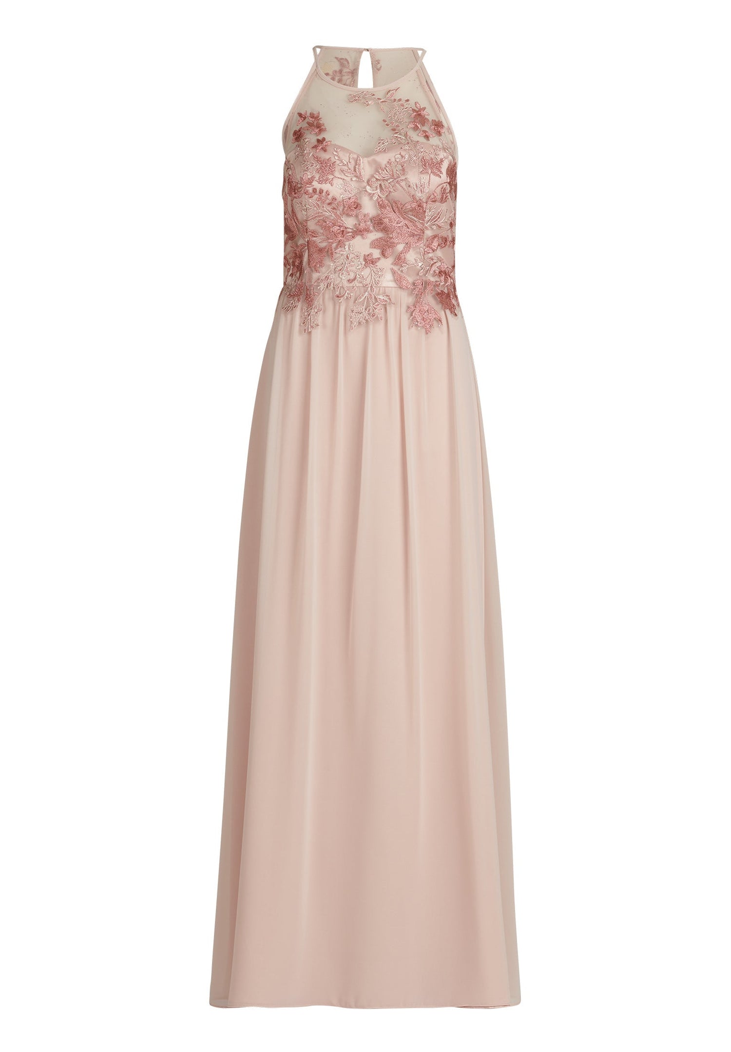 Pink Dress Long Without Sleeve Vera Mont