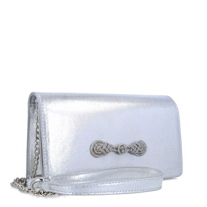 Silver Evening Bag