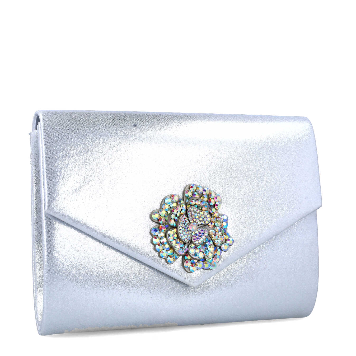 Silver Evening Bag