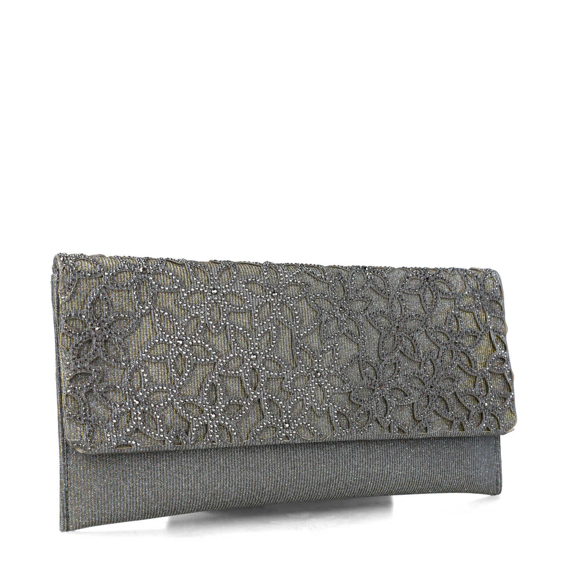 Gray Evening Bag