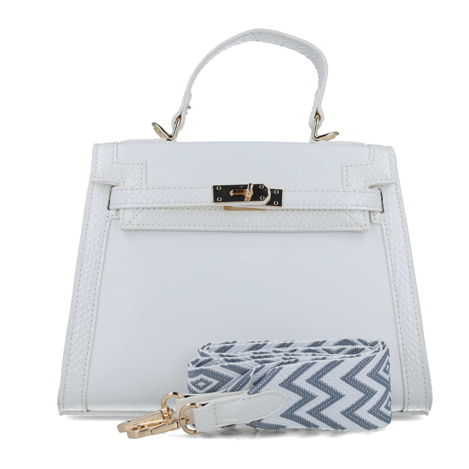 White Casual Bag