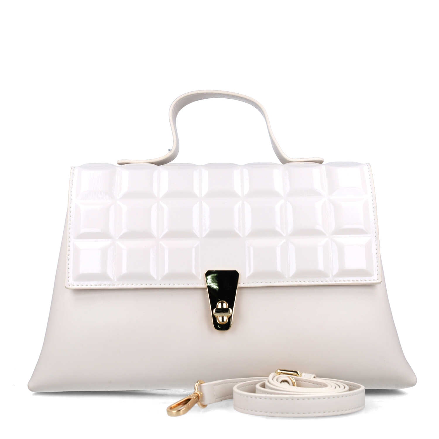 White Casual Bag