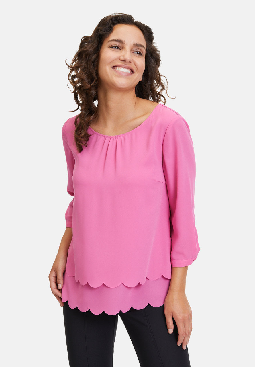 Pull-On Blouse Plain Blouse_8610-2723_4558_01