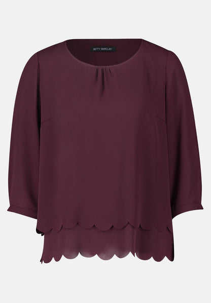 Pull-On Blouse Plain Blouse_8610-2723_4685_04