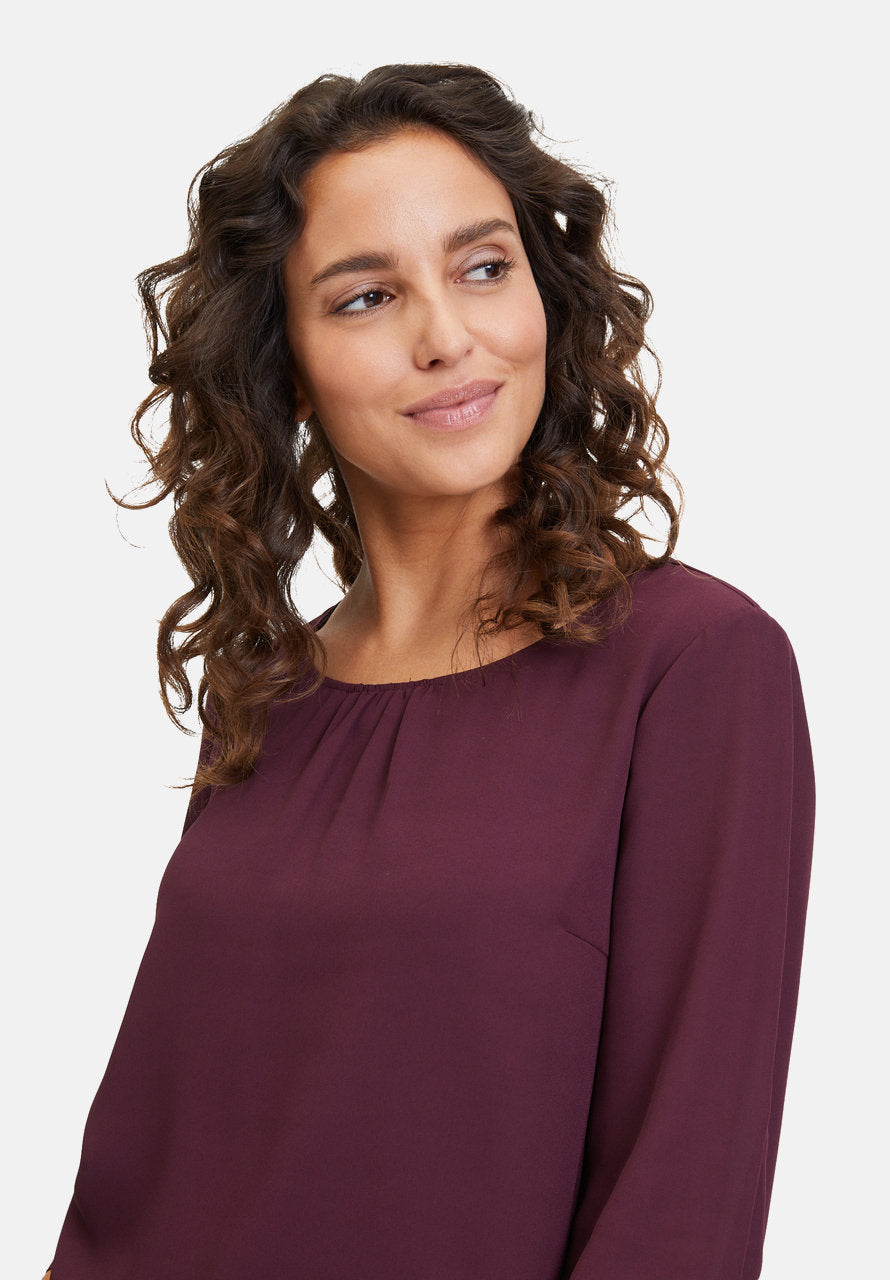 Pull-On Blouse Plain Blouse_8610-2723_4685_06