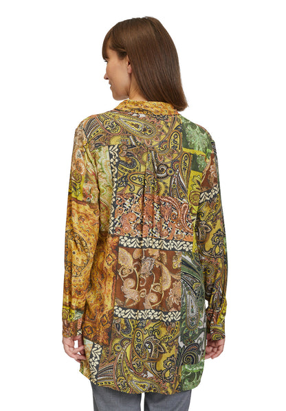 Long Shirt Blouse With All-Over Print_8627-2233_7850_04