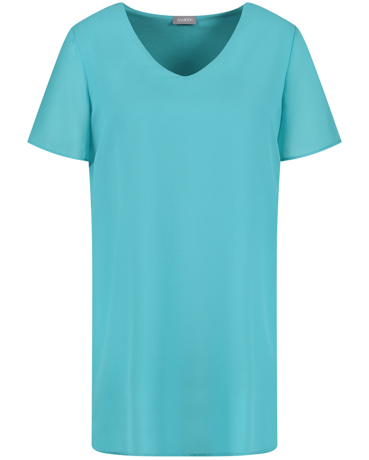 Light Blue T-Shirt 1/2 Sleeve Samoon