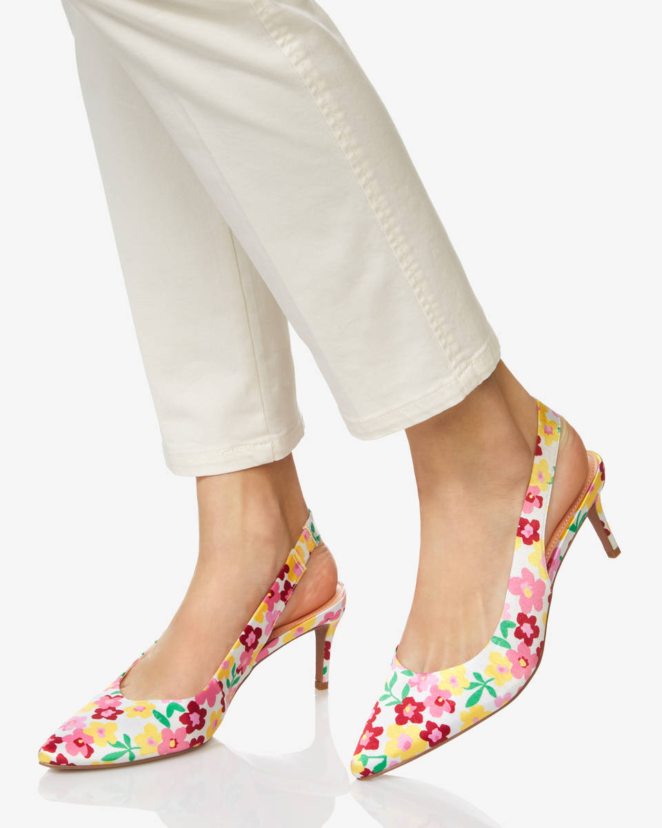 Multi-Color Decollete Benetton