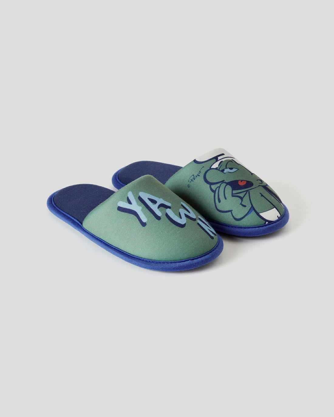 Green Smurfs Slippers