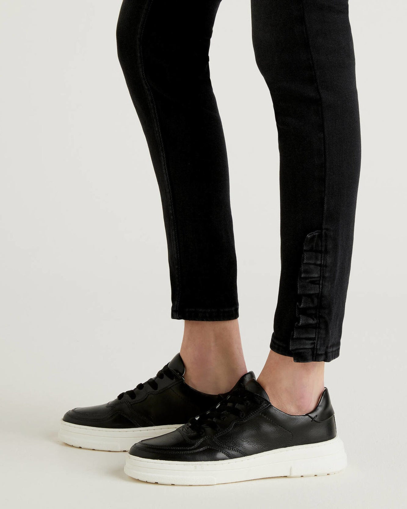 Black Shoes Benetton