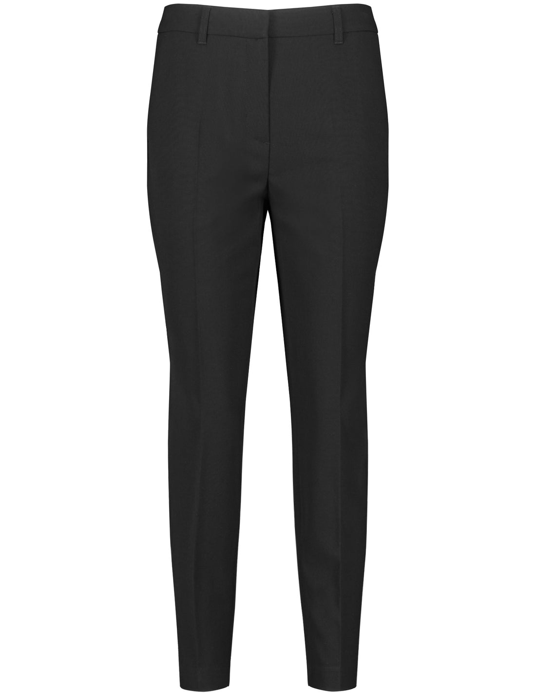 Crease-Resistant 7/8-Length Trousers In A Slim Fit