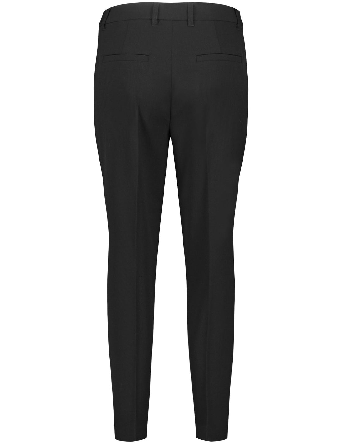 Crease-Resistant 7/8-Length Trousers In A Slim Fit