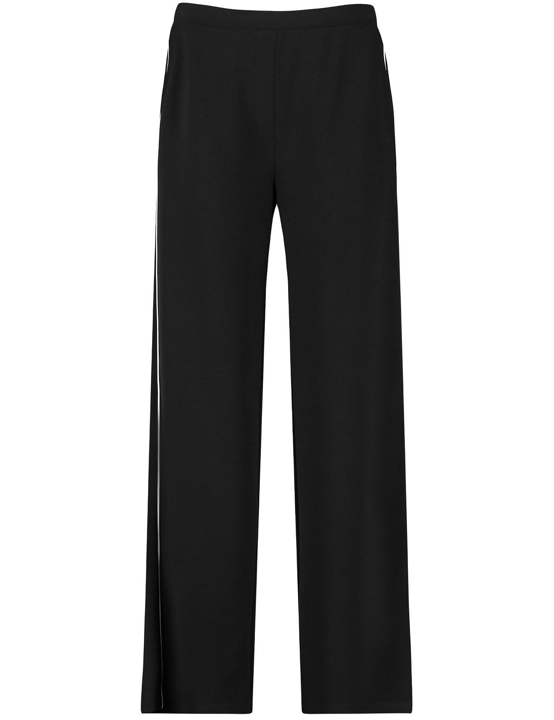Slip-On Trousers With Side Piping_925009-35031_11000_02