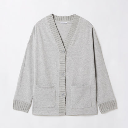 Light Melange Grey Cardigan