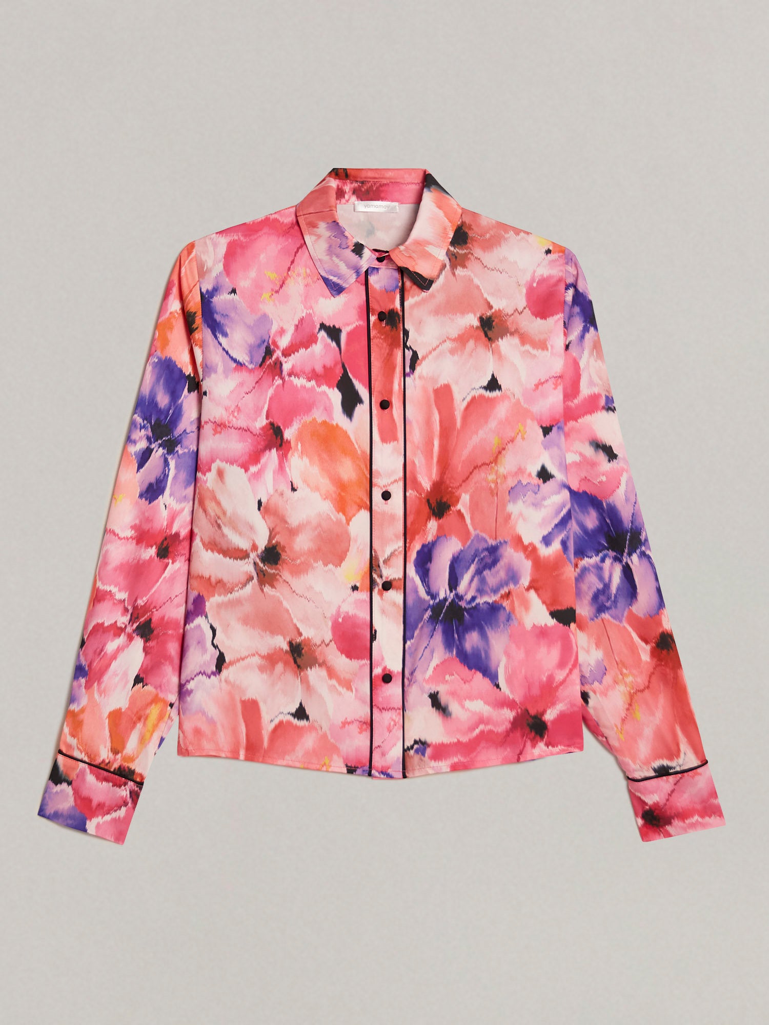 Multi Color Floral Night Shirt_AMAD163001_128_06