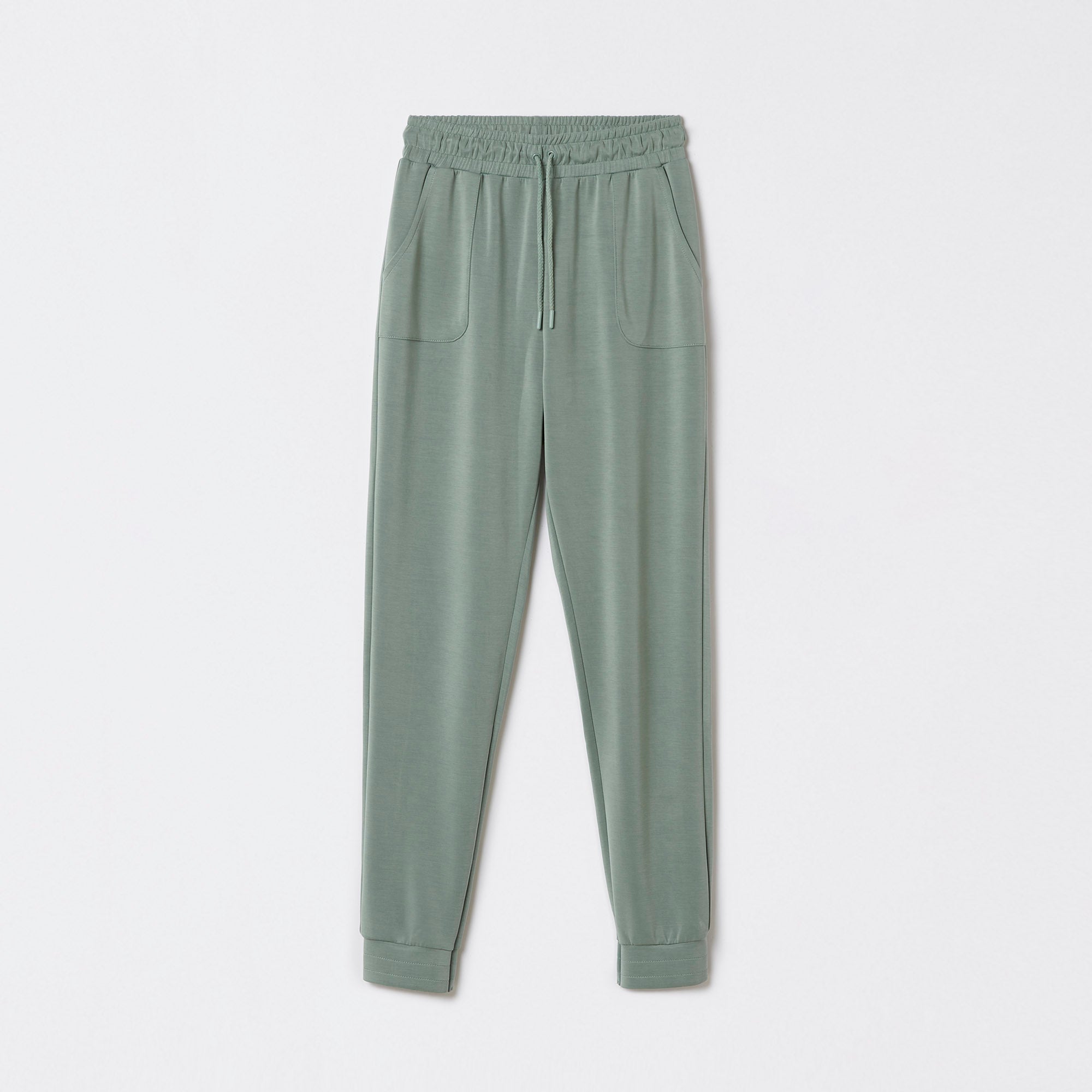 Sage Green Full-Long Trousers