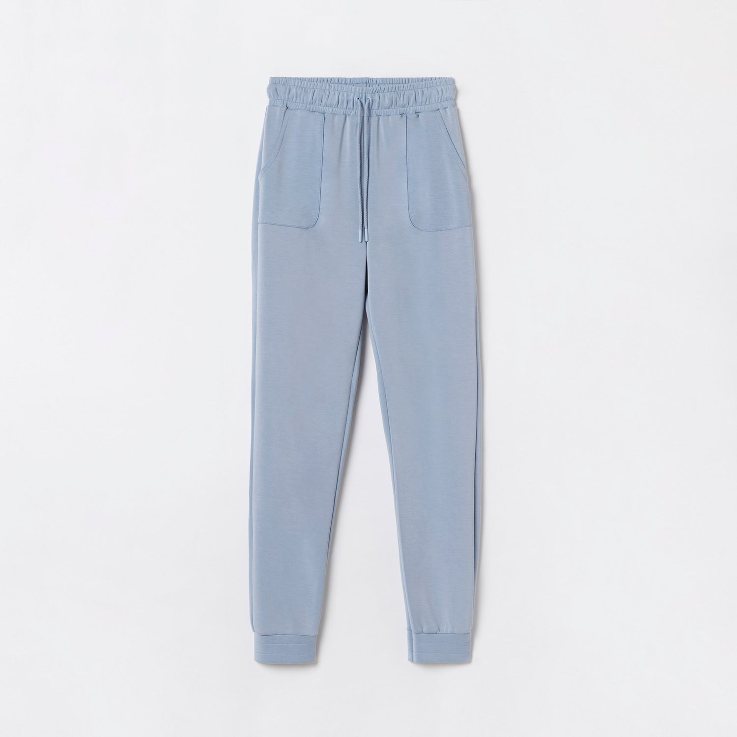 Powder Blue Full-Long Trousers