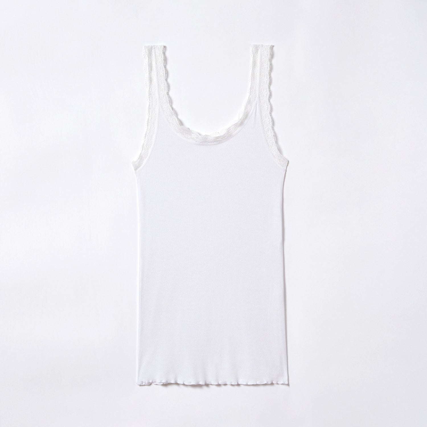 Optical White Tank Top