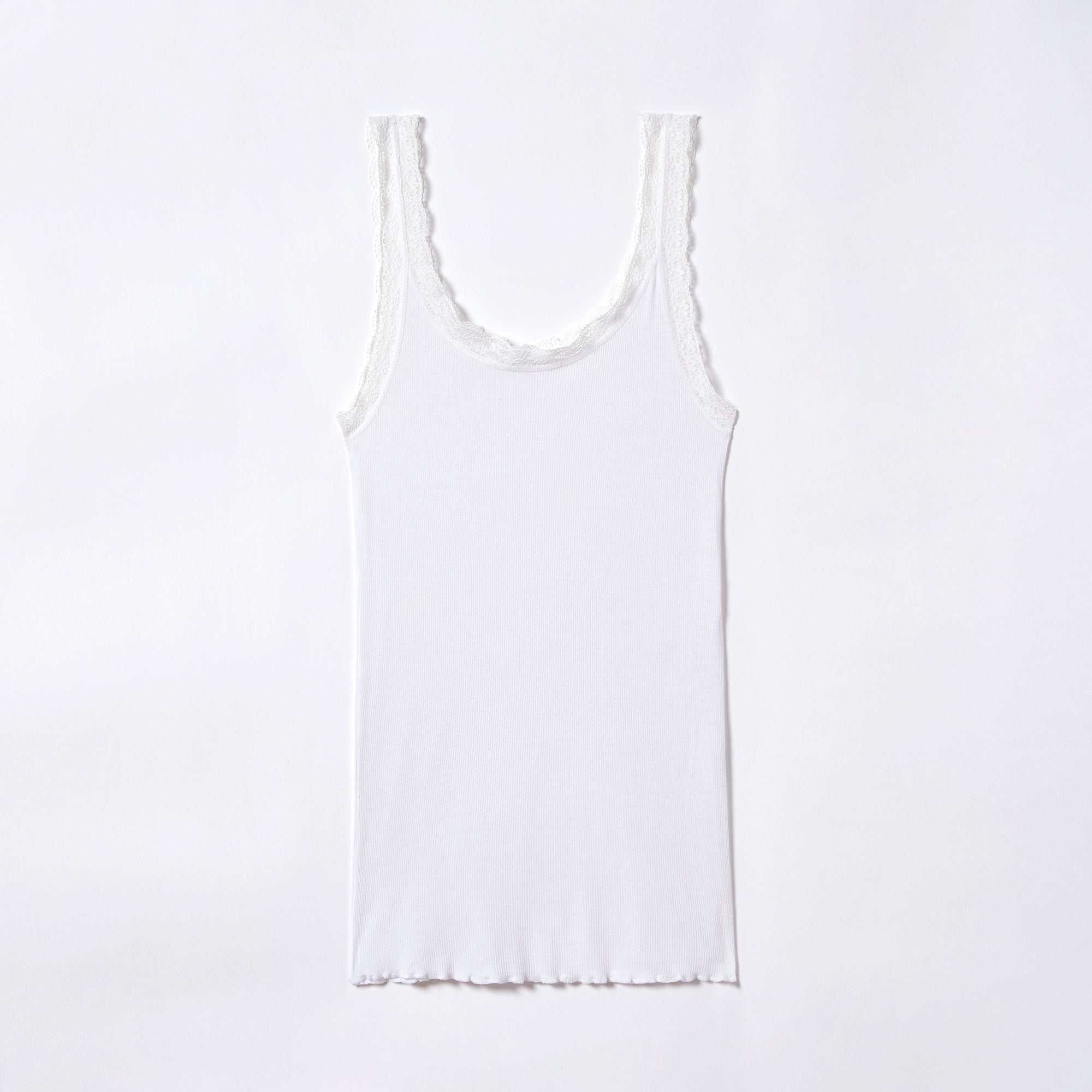 Optical White Tank Top