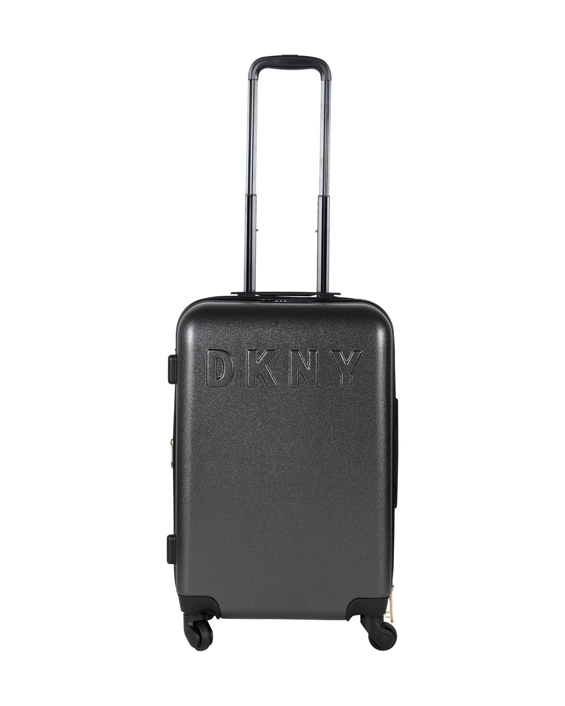 DKNY حقيبة سفر سوداء متوسطة الحجم