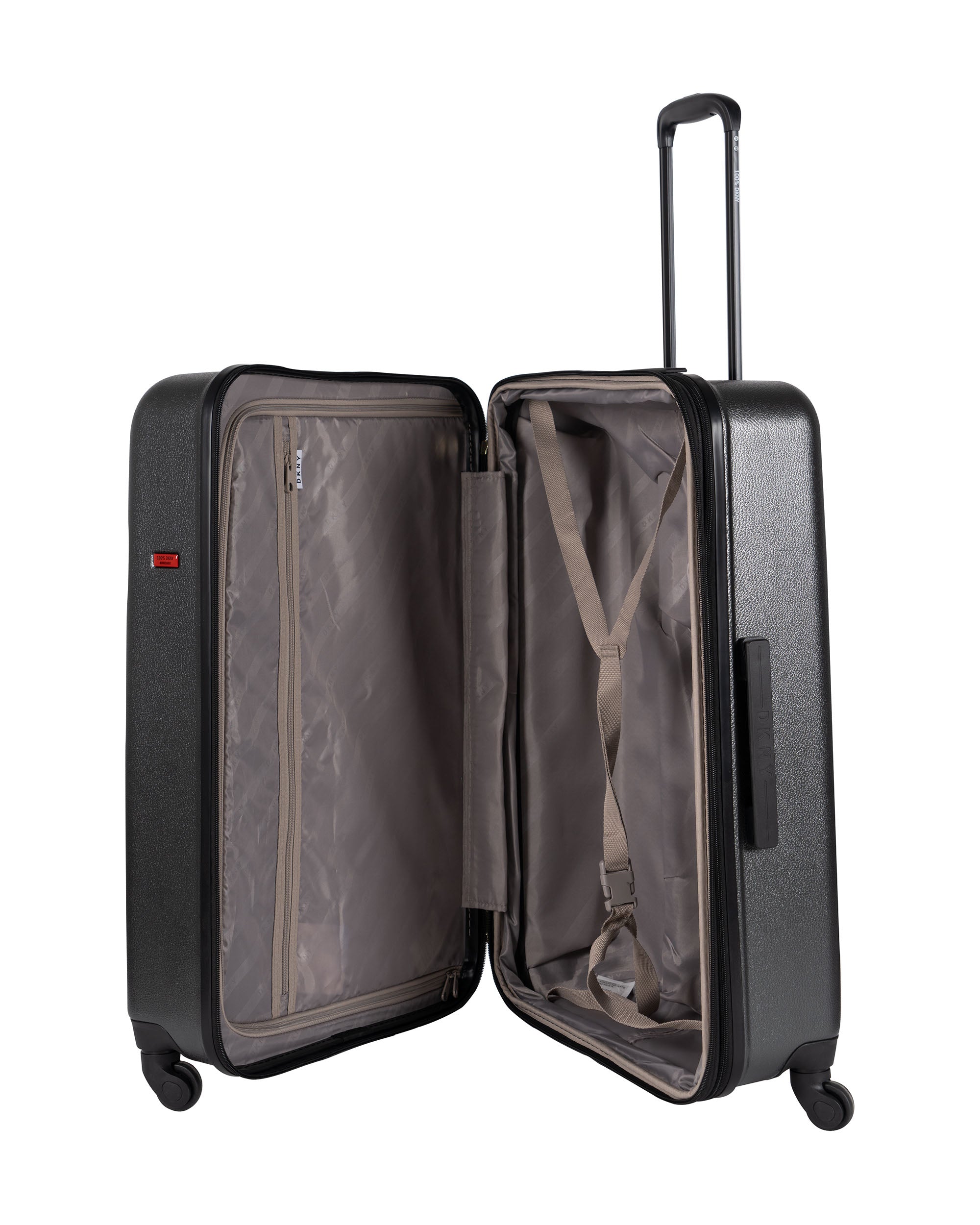 DKNY حقيبة سفر سوداء كبيرة