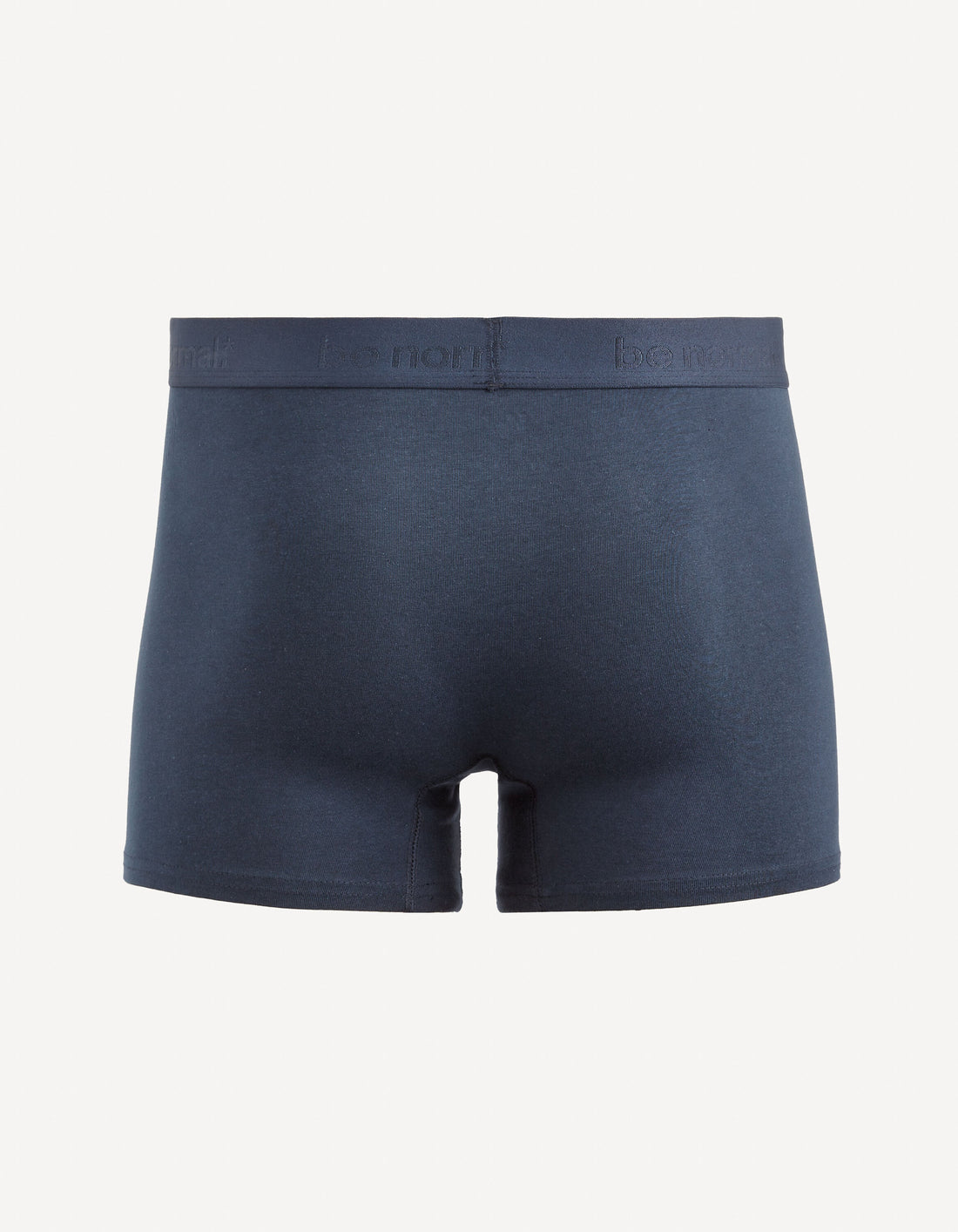 Stretch Cotton Boxer Shorts - Navy_BINORMAL_BLUE MEDIUM_02