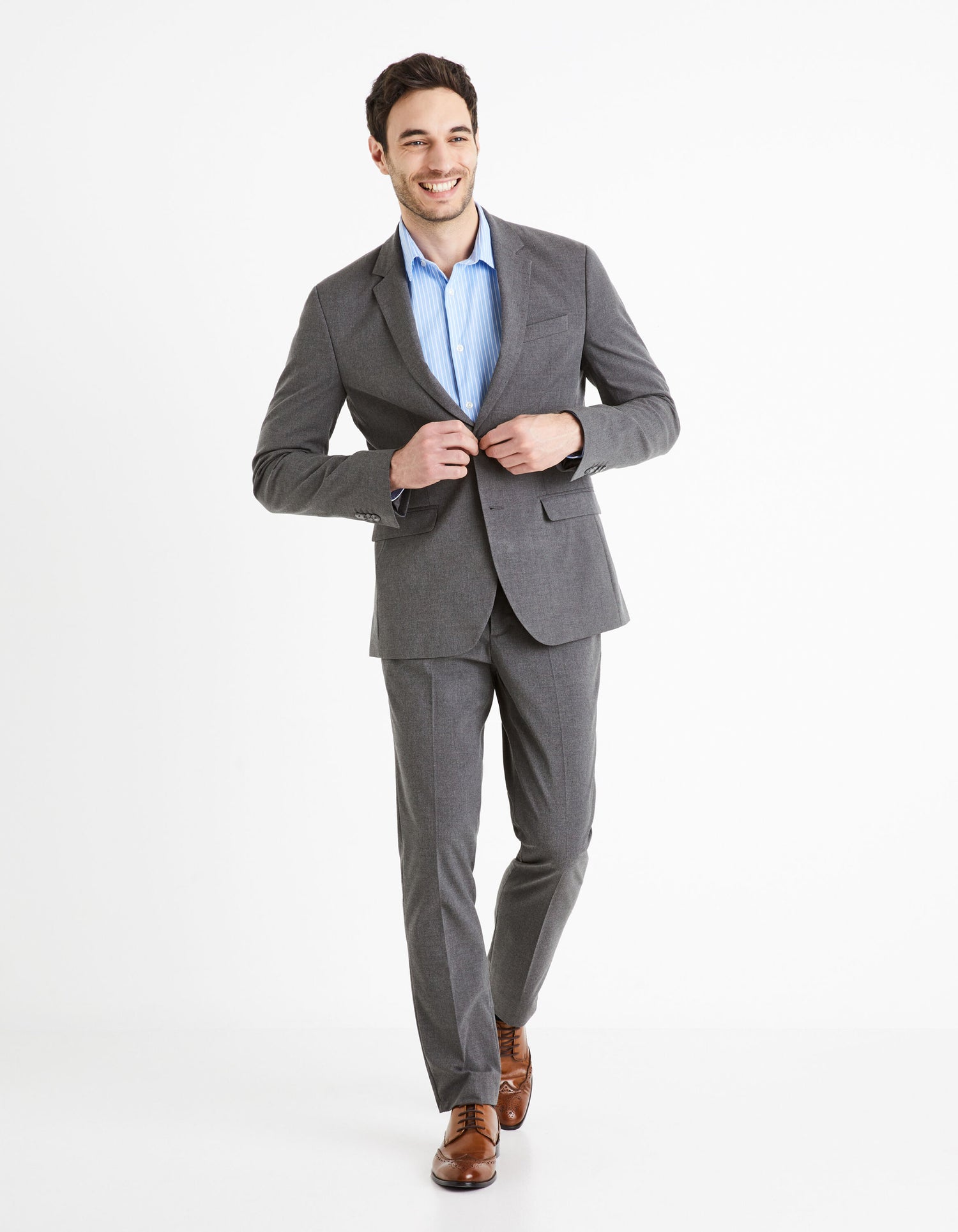 Amaury Slim Suit Trousers - Grey_BOAMAURY_GREY_03