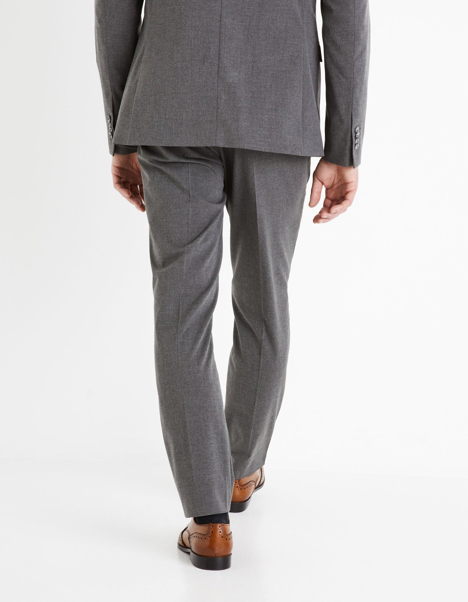 Amaury Slim Suit Trousers - Grey_BOAMAURY_GREY_04