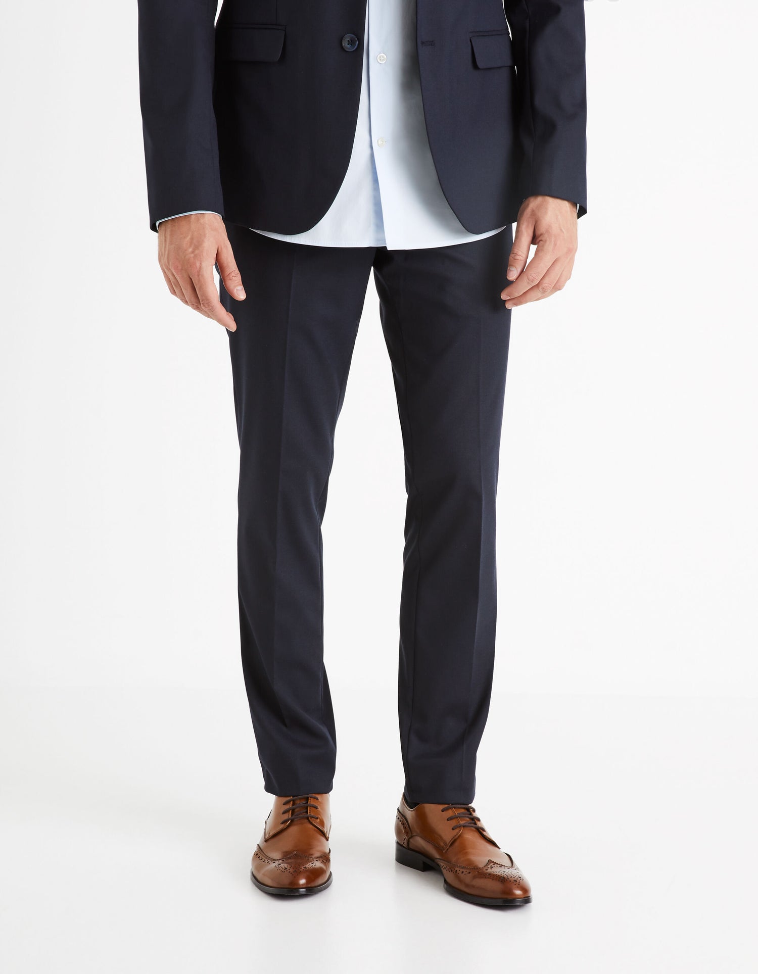 Amaury Slim Suit Trousers - Navy_BOAMAURY_MARINE_02