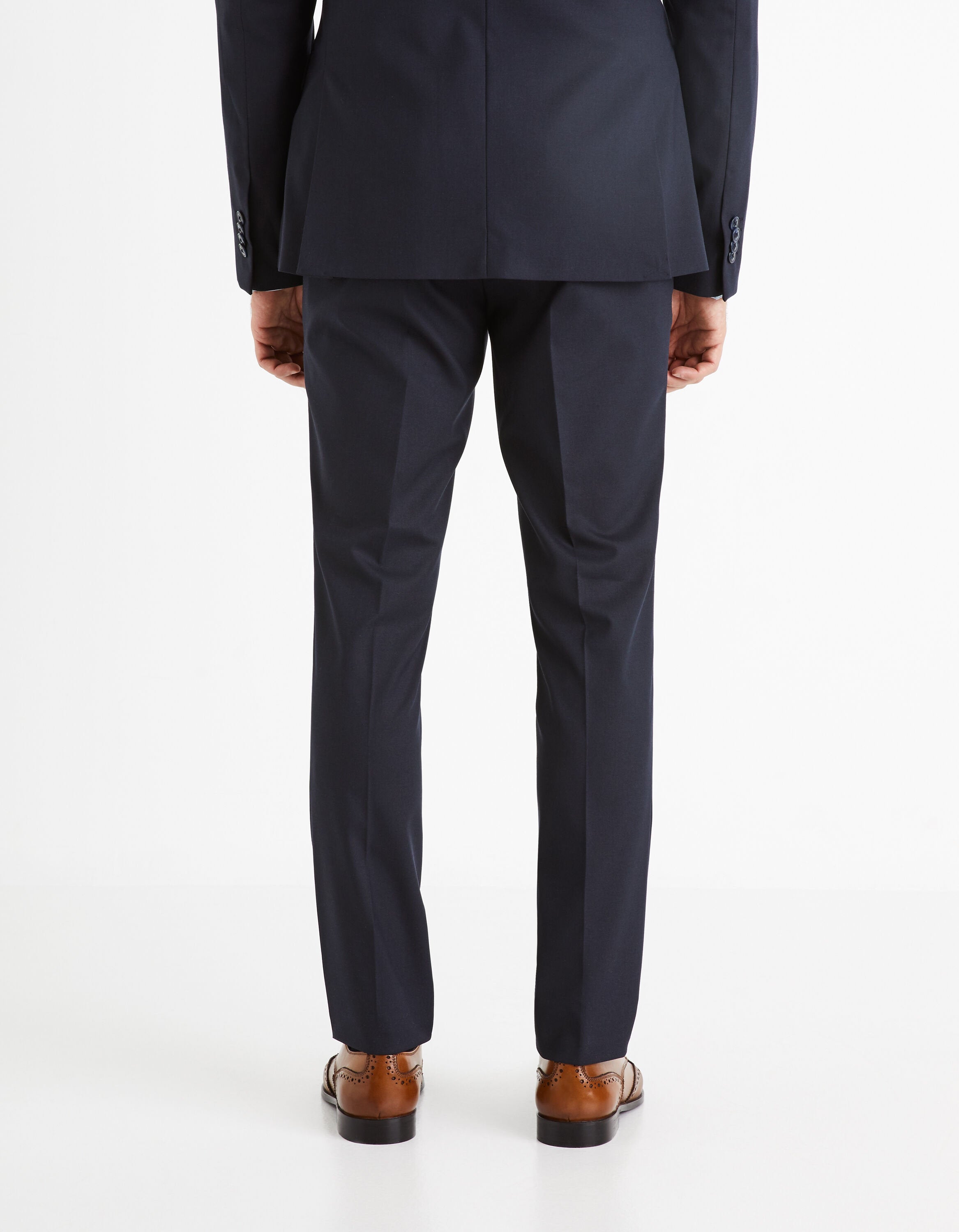 Amaury Slim Suit Trousers - Navy_BOAMAURY_MARINE_04