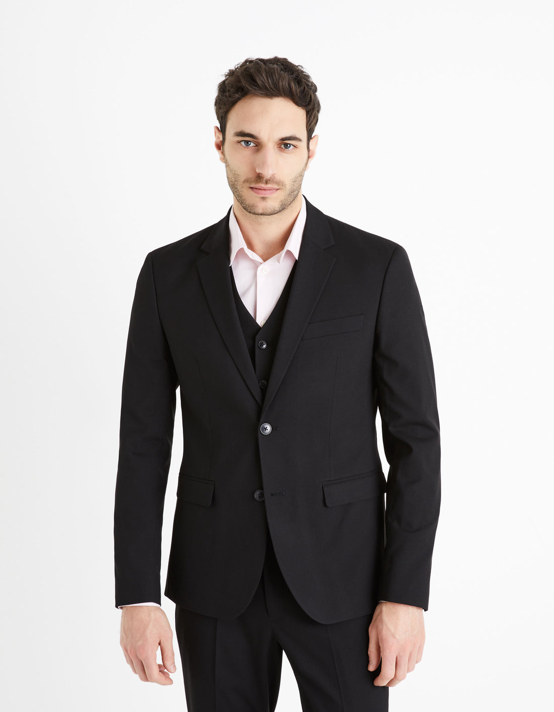 Amaury Slim Suit Jacket - Black_BUAMAURY_BLACK_02