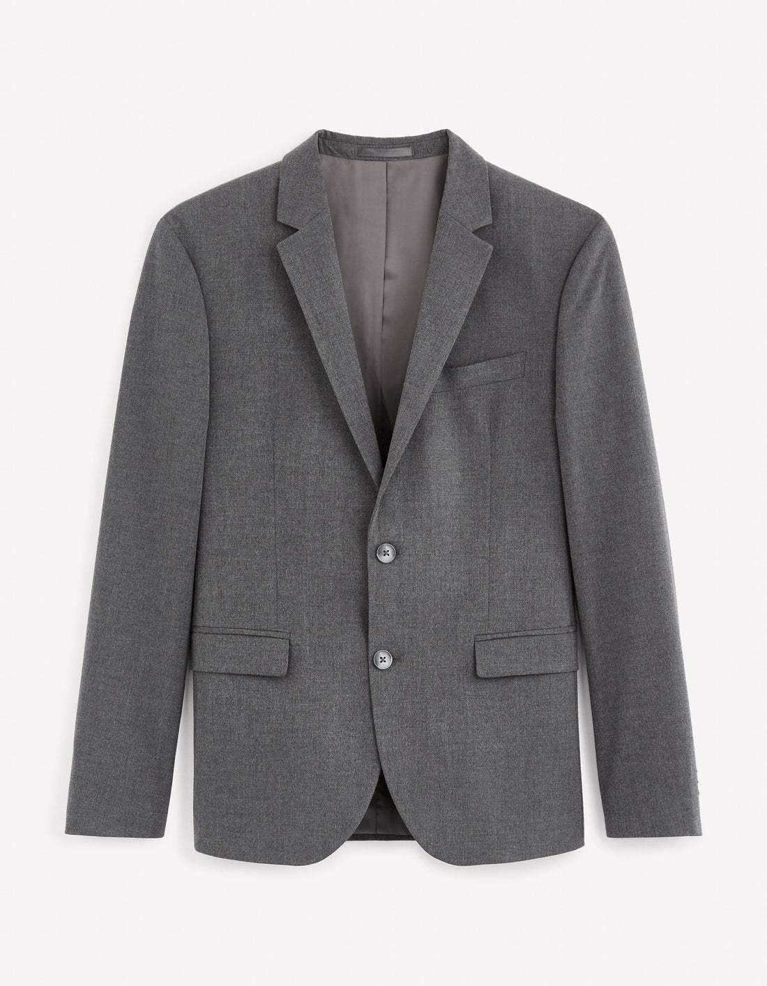 Amaury Slim Suit Jacket - Grey_BUAMAURY_GREY_01