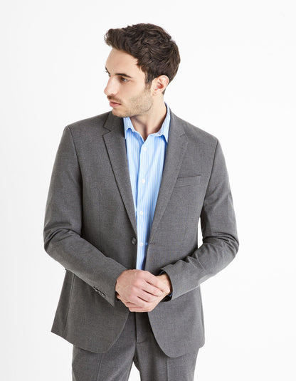 Amaury Slim Suit Jacket - Grey_BUAMAURY_GREY_02