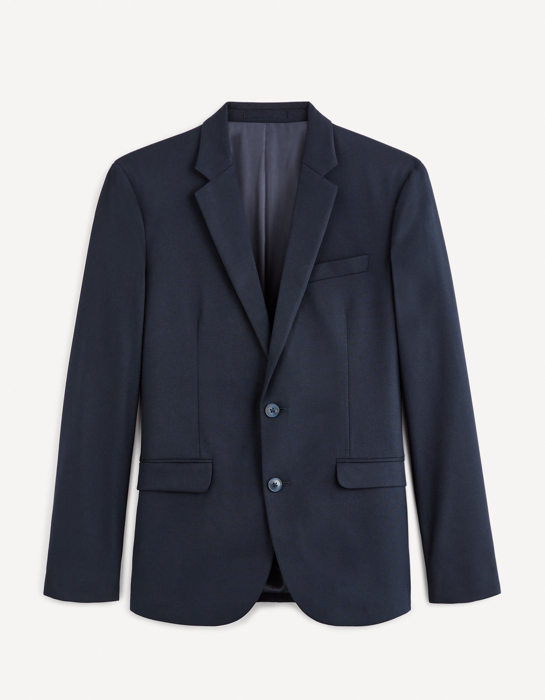 Amaury Slim Suit Jacket - Navy_BUAMAURY_MARINE_01