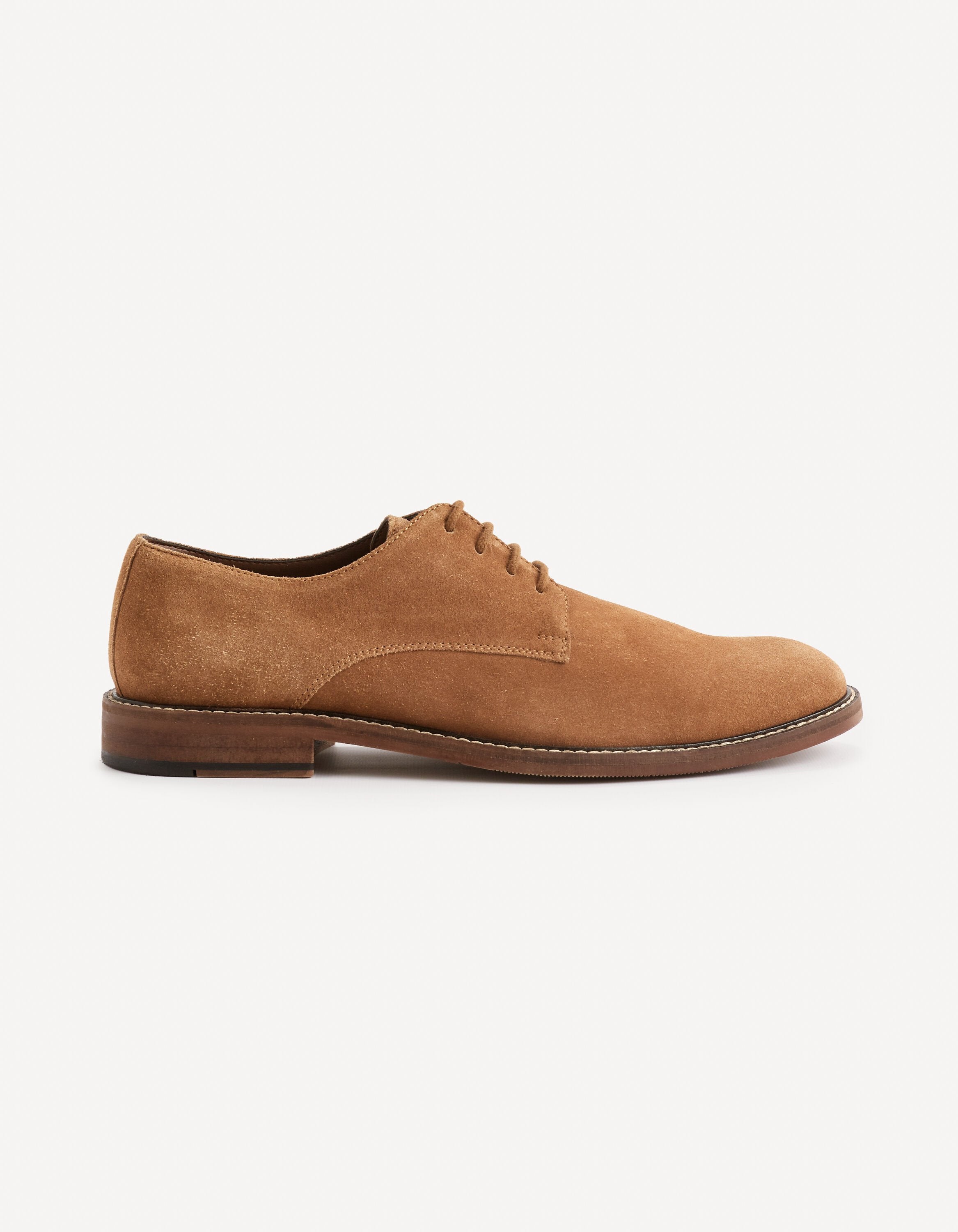 Leather Derbies - Beige_BYRON_TAN_01