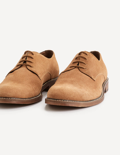 Leather Derbies - Beige_BYRON_TAN_03