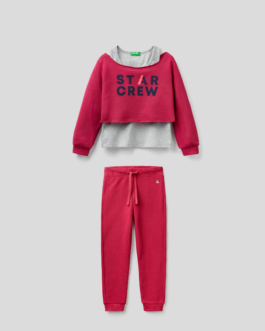 Fuchsia Set (Jacket+Trousers) Benetton